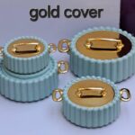 3-Set Insulated Food Warmer / Hotpot with Luxury Gold Cover