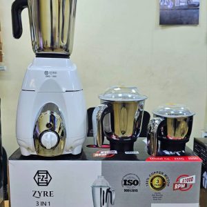Zyre 1500W 3-in-1 Heavy Duty Mixer Grinder (ZMG-1500)